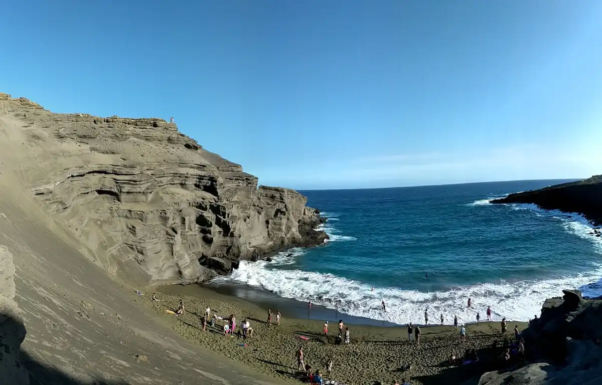 Praia de Areia Verde Papakōlea