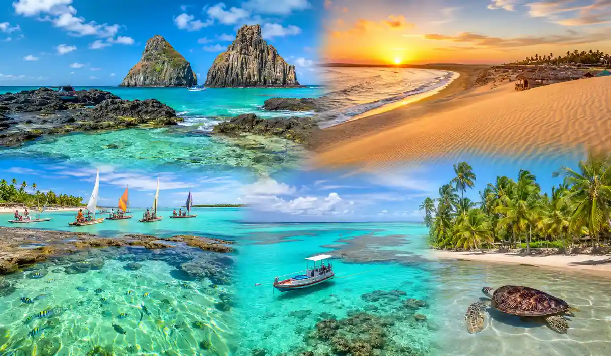praias paradisíacas do Nordeste brasileiro