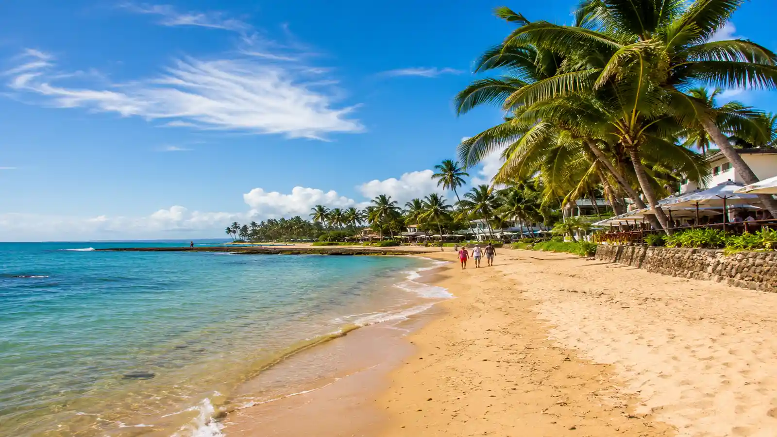 Praia do Forte na Bahia