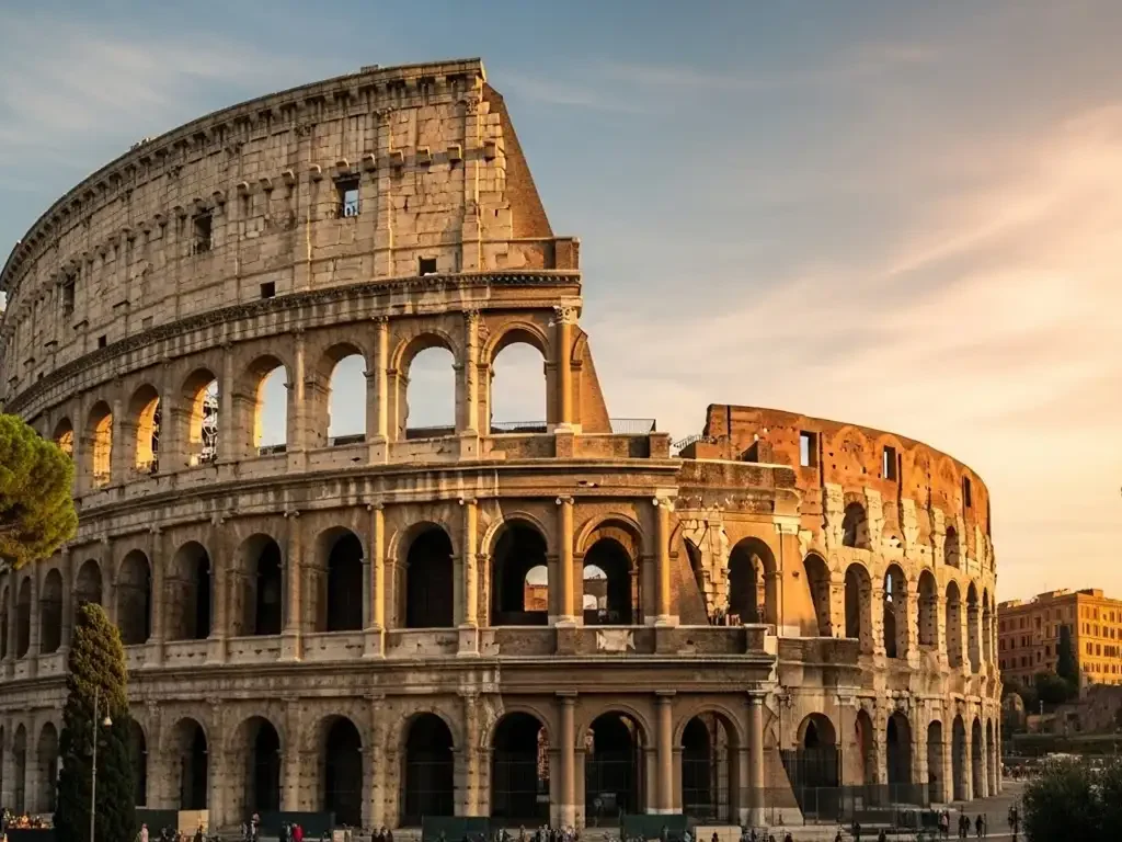 Coliseu de Roma na Itália