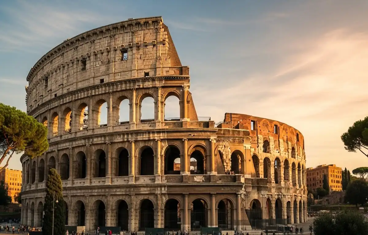 Coliseu de Roma na Itália