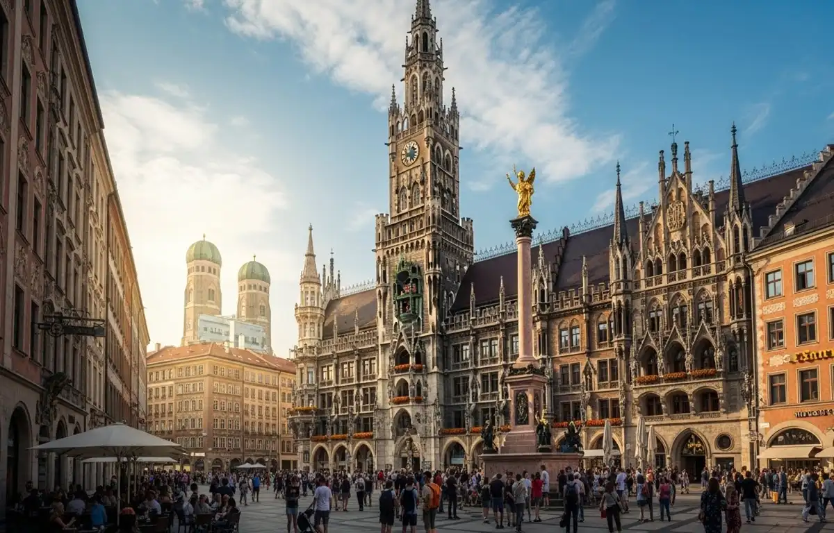 munique marienplatz