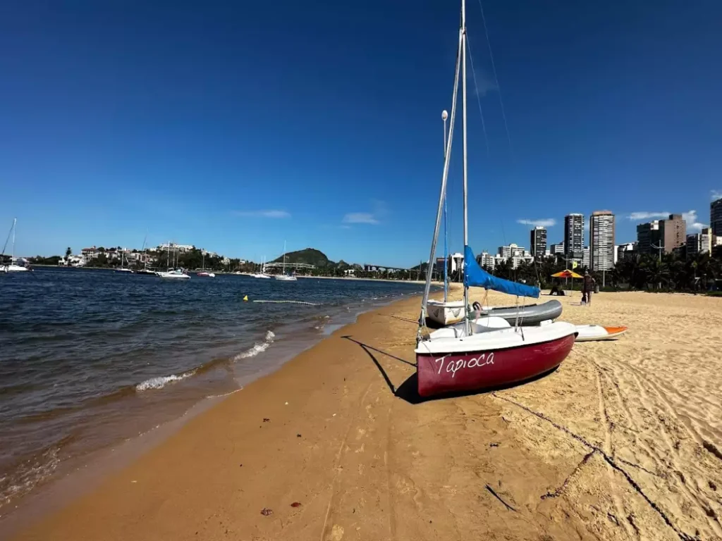 Praia da Guarderia em Vitoria Lugares para Fugir do Frio Capixaba