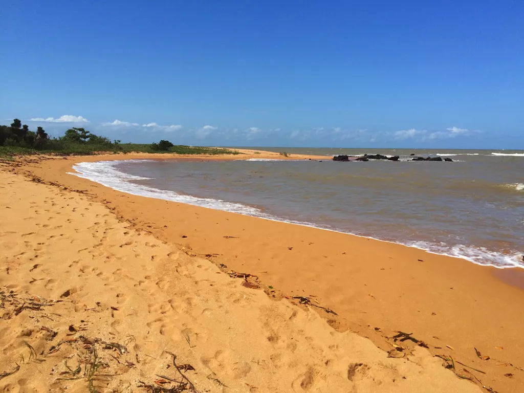 Praia dos Padres em Aracruz 1
