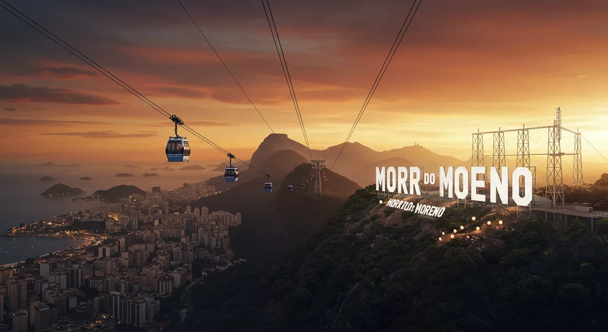 Morro do Moreno com bondinho e letreiro estilo Hollywood até 2026 1 Morro do Moreno com bondinho e letreiro estilo Hollywood