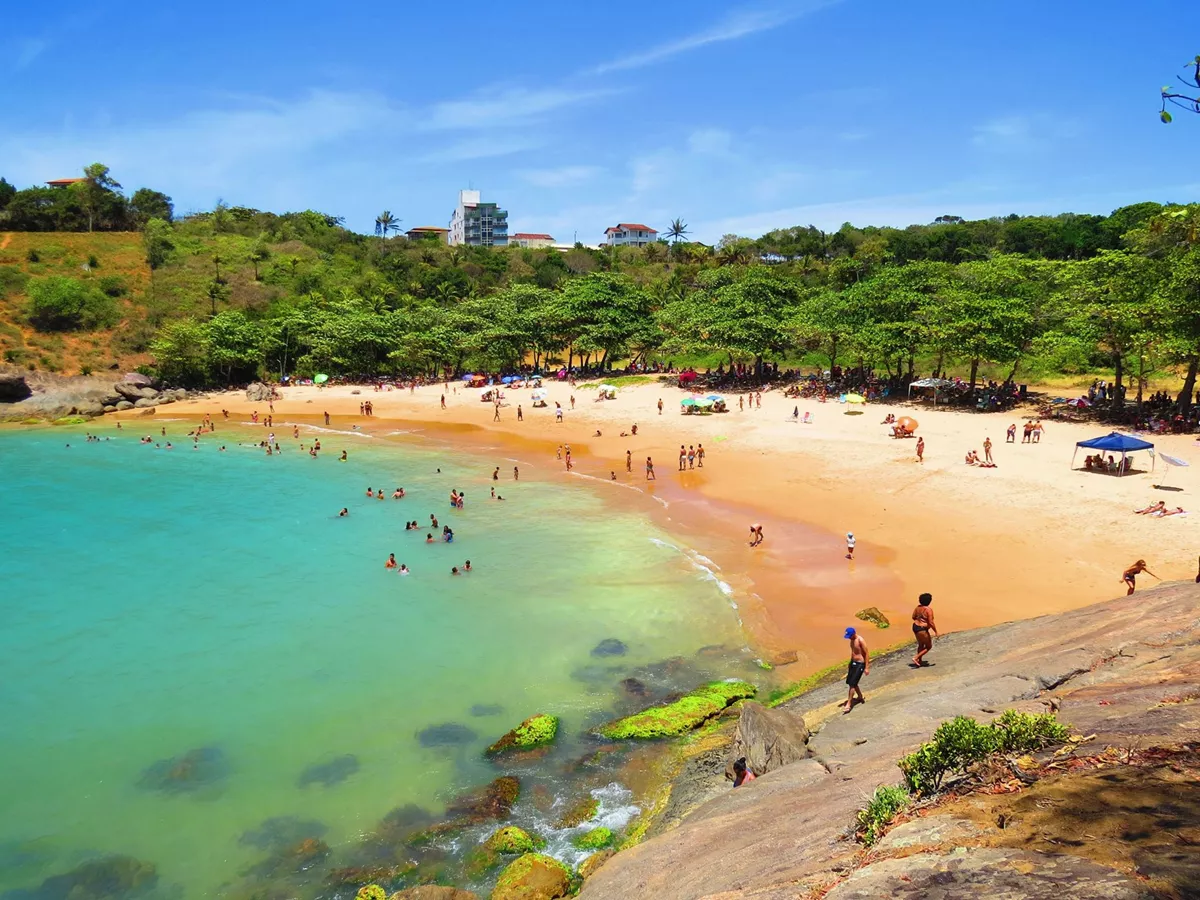 Praia dos Padres em Guarapari Praias de Guarapari