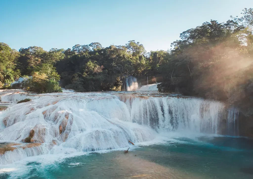 Cascadas de Agua Azul Chiapas, México