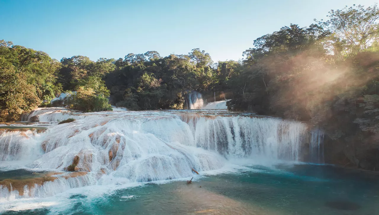 Cascadas de Agua Azul Chiapas, México