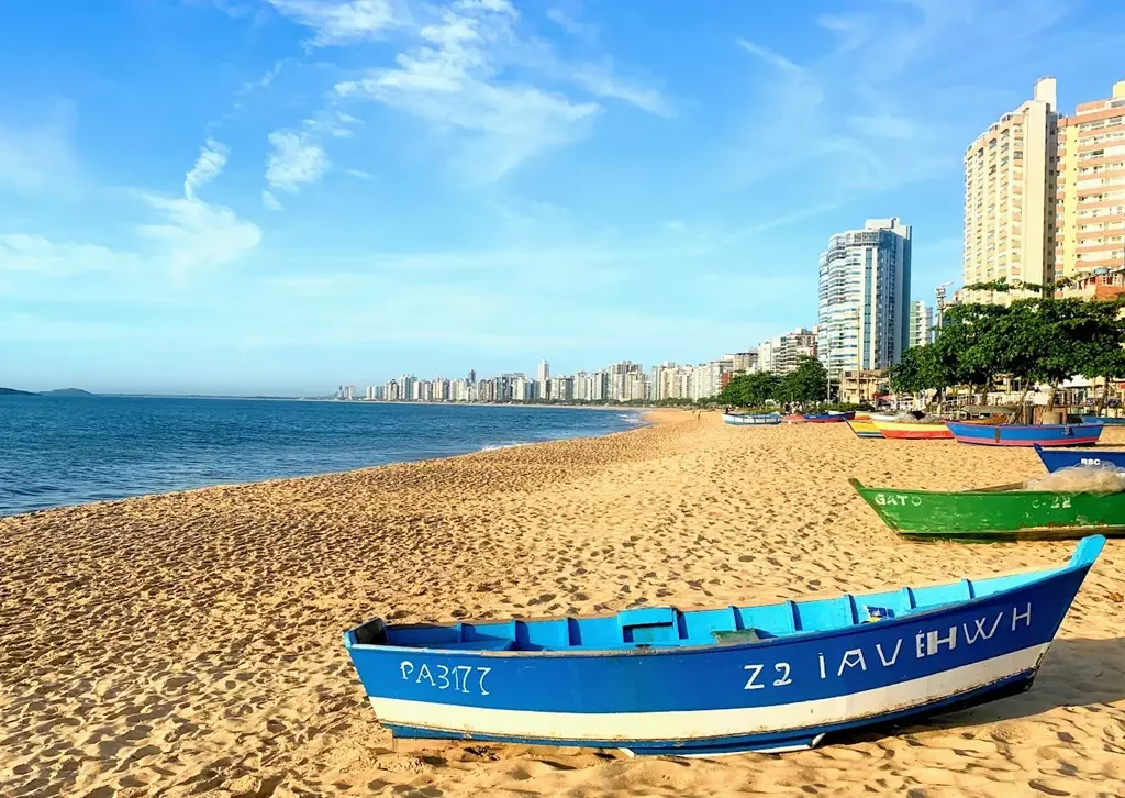 praia de Itaparica em vila velha