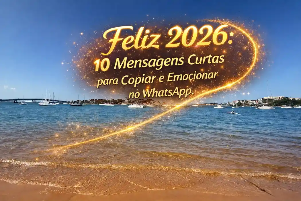 Feliz 2026: 10 Mensagens Curtas para Copiar e Emocionar no WhatsApp Agora
