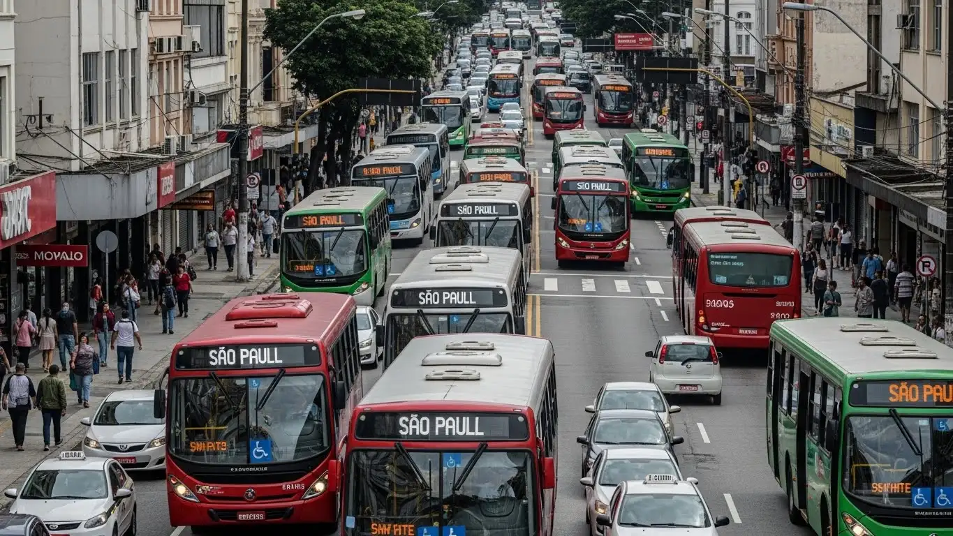 Ônibus Voltam a Funcionar Normalmente em São Paulo Após Greve Caótica 1 Ônibus Voltam a Funcionar Normalmente em SP