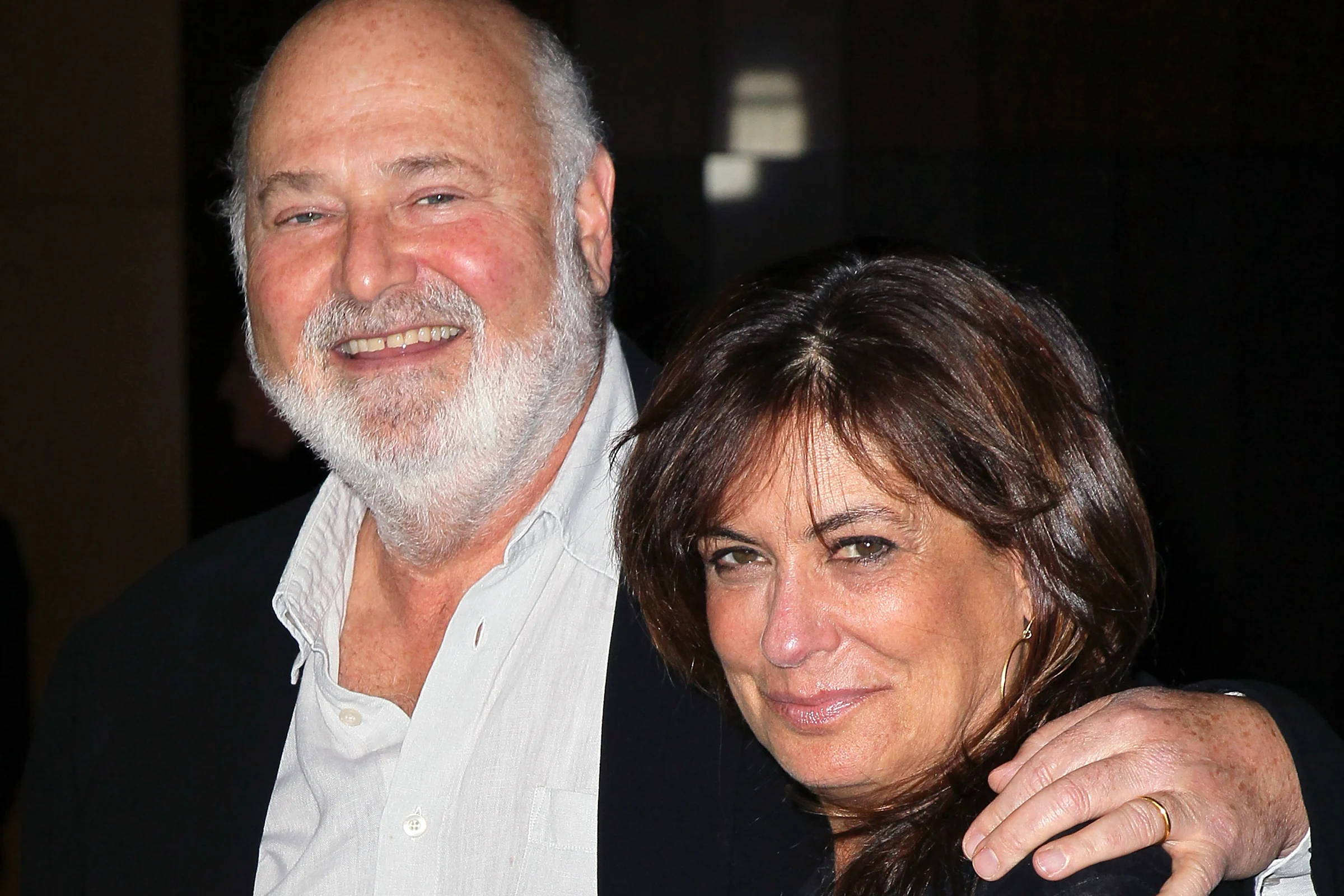 Rob Reiner and his wife, Michele Singer Reiner, in 2012. (David LivingstonGetty Images)