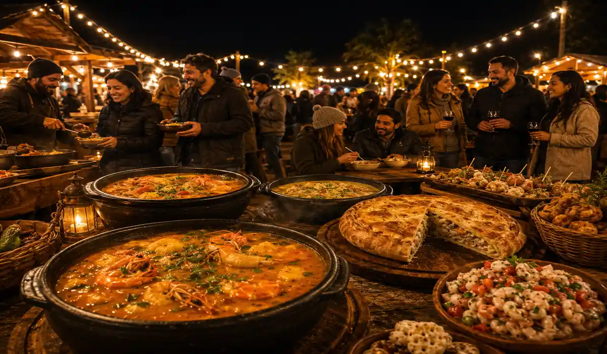 Festival de Inverno de Matilde em Alfredo Chaves com montanhas, gastronomia e clima de inverno